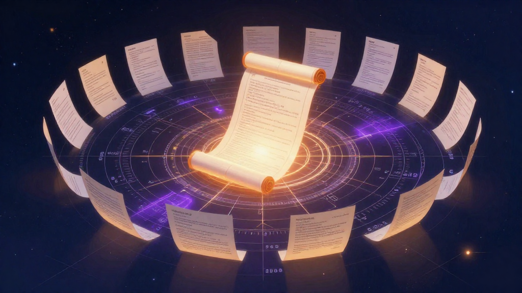 SoulSpec - blueprint of a digital constitution unfurling into space